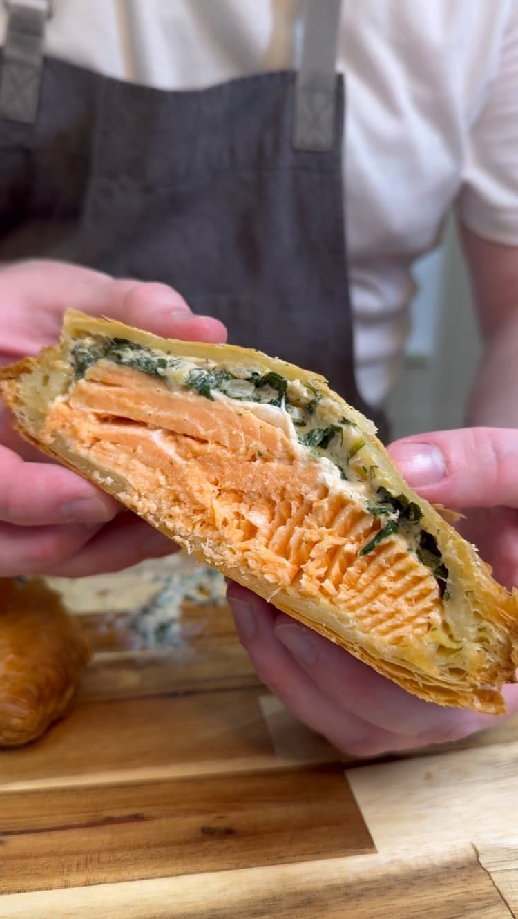 Salmon en croute