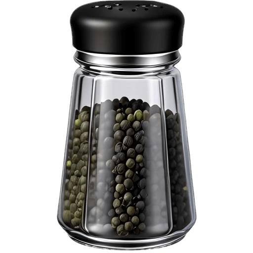 Ingredient: 1 pinch ground black pepper